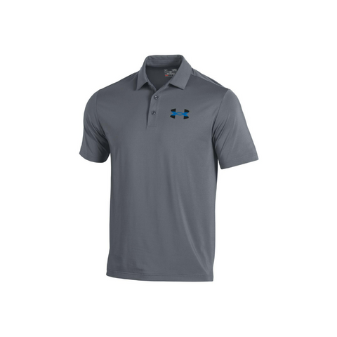 Under armour blue online line shirt