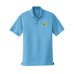 Men's Light Blue NY State Seal Polo