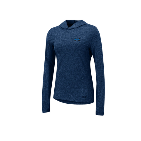 Under armour thin shop blue line hoodie
