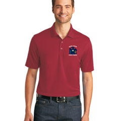 Men's Maroon  State Seal Polo